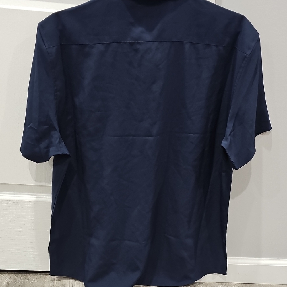 DKNY Men's Dark Blue Casual Button Down Shirt - Picture 7 of 7